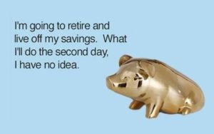 Great Retirement Plan Piggy bank