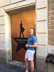 Hamilton on Broadway