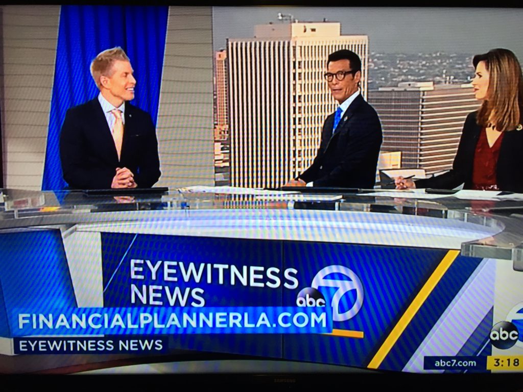 Tax Audit Risk Financial Planner LA David Rae on ABC 7 News with David Ono and Coleen Sullivan