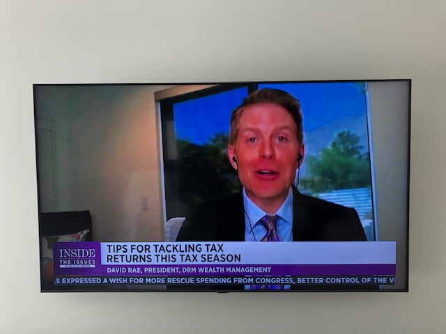 Finanicial Planner LA David Rae on Spectrum News  Tips for Tackling Tax  Returns this Tax season.